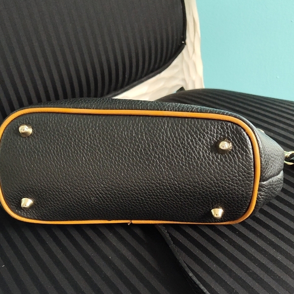 Black Leather Crossbody Bag - Picture 5 of 5